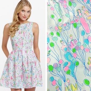 Lilly Pulitzer • POP Pearl Sandrine Flare Dress